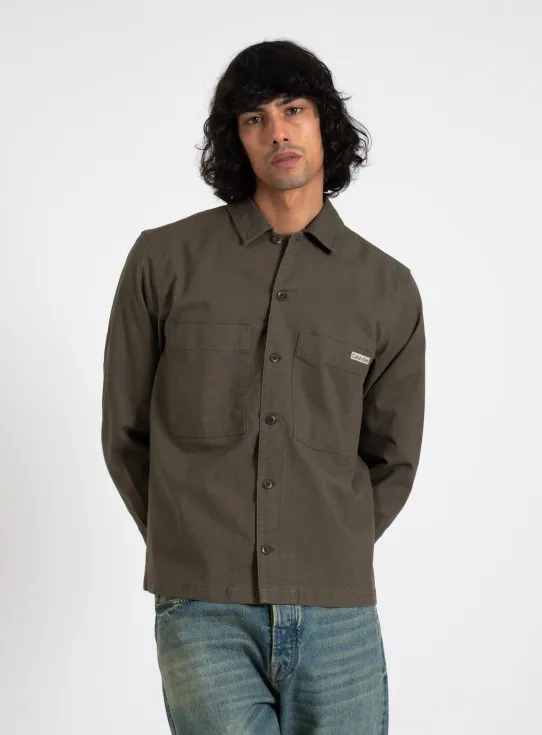 242-J30J326186 RELAXED UTILITY OVERSHIRT