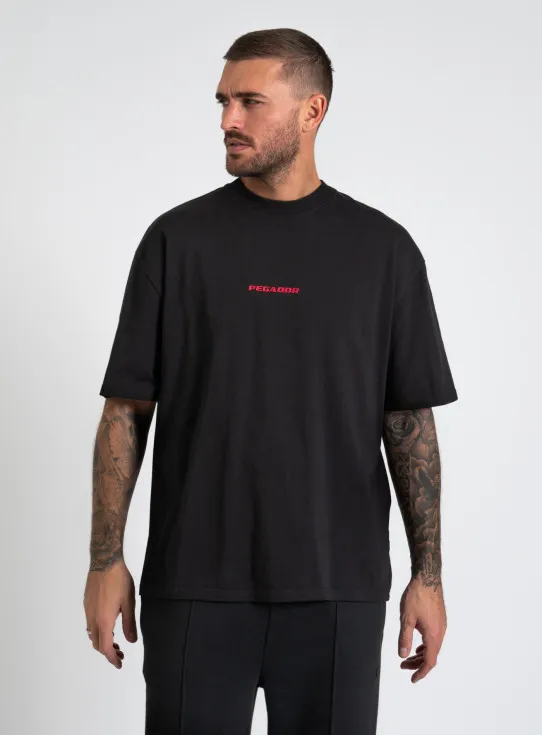 242-PGDR 2165 COLNE LOGO OVERSIZED TEE