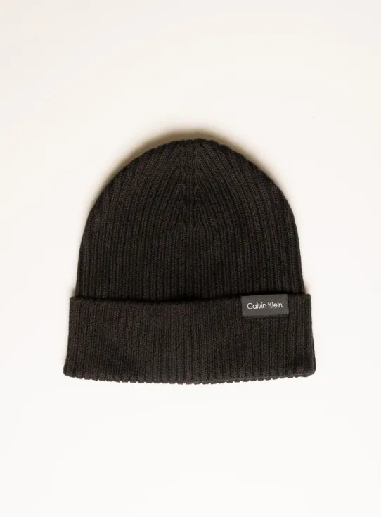 232-K50K510982 CLASSIC COTTON RIB BEANIE