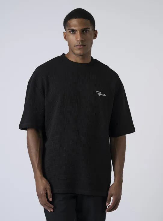 252-PGDR-5084 SIGNARE WAFFLE TEE OS