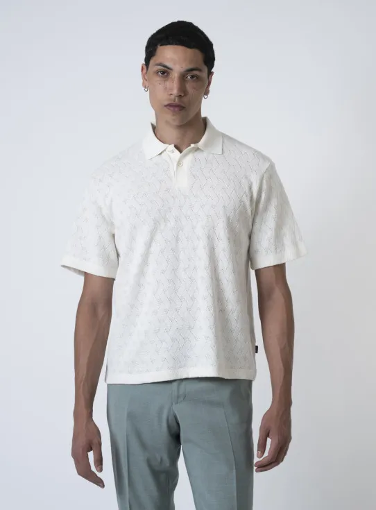 251-BLATRENT JACQUARD POLO 12275090