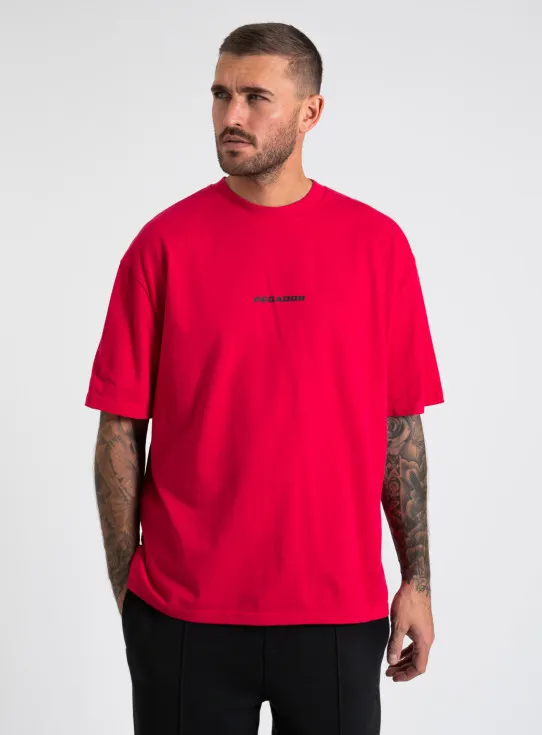 242-PGDR 2165 COLNE LOGO OVERSIZED TEE