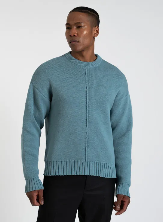 251DS-HEAVY KNIT SWEATER