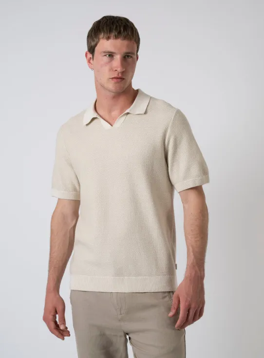 251-CCEASTON KNIT SPLIT NECK SS 12273012