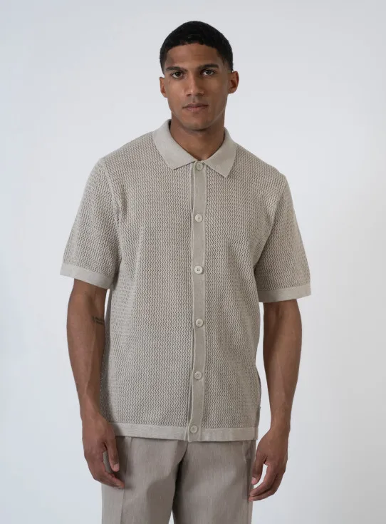 251-BLAARTO KNIT POLO SS 12273474