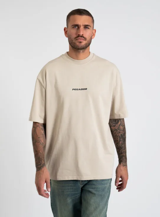 242-PGDR 2165 COLNE LOGO OVERSIZED TEE