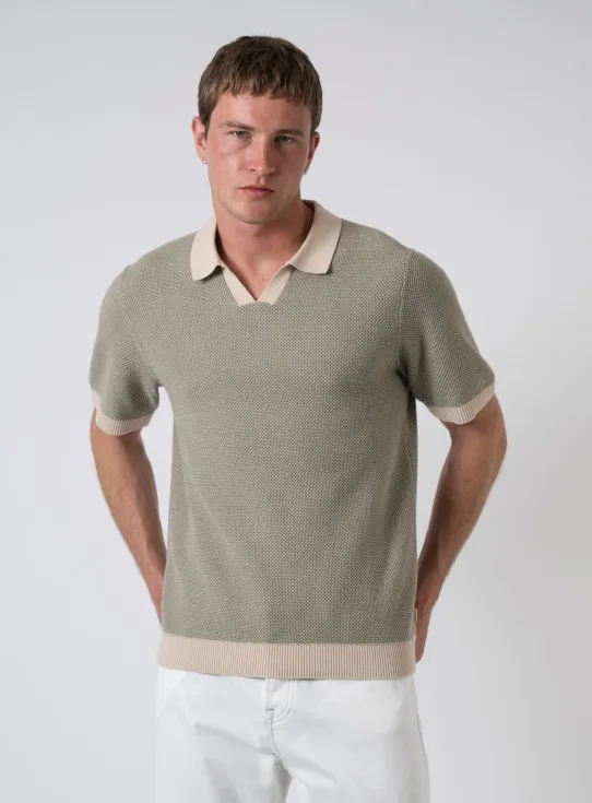 251-CCEASTON KNIT SPLIT NECK SS 12273012