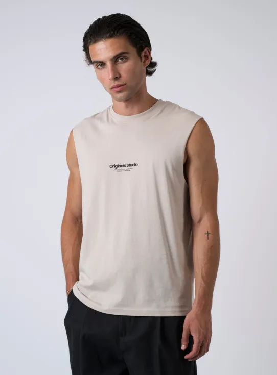 251-VESTERBRO SLEEVELESS TEE SN 12250430