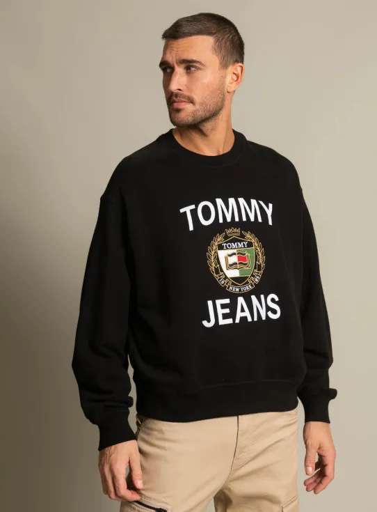 231-DM0DM16376 BOXY TJ LUXE CREW